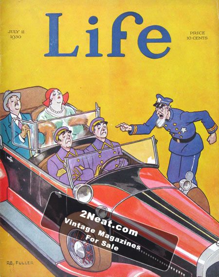 For Sale - Life Magazine - July 11, 1930 (# 2488) - Snobby ...