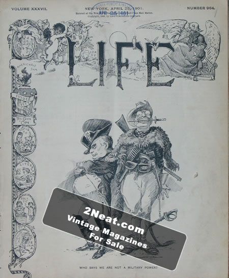 Life Magazine – April 25, 1901