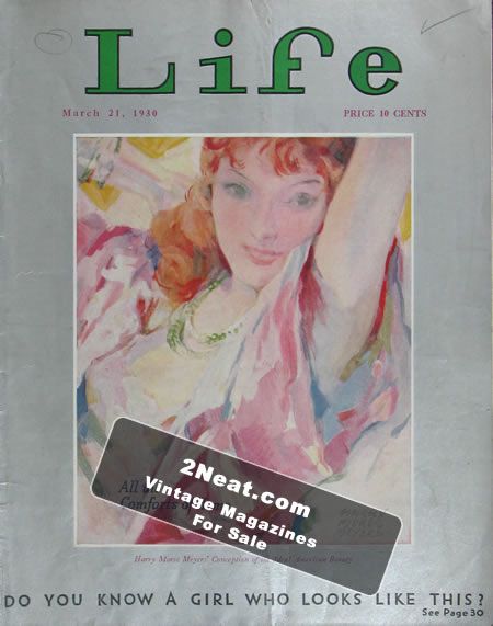 Life Magazine – March 21, 1930