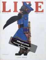 Life Magazine - June 30, 1921 (# 2017) - Maxfield Parrish - Swiss Admiral