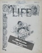 Life Magazine – June 3, 1897 (# 754) - Overfed Pension "Baby"