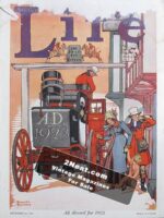 Life Magazine - December 28, 1922 (# 2095) - Edward Penfield - New Year