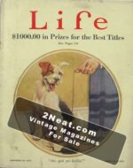 Life Magazine - October 23, 1924 (# 2190) - Dog Toy