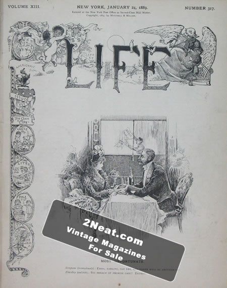 Life Magazine – January 24, 1889