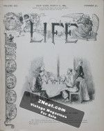 LIFE 1889 Magazines For Sale - 2Neat Magazines - Original LIFE ...