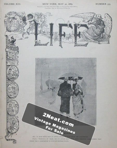 Life Magazine – May 30, 1889