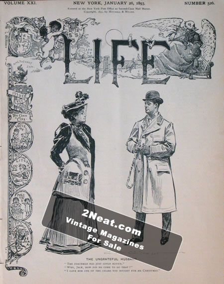 Life Magazine – January 26, 1893