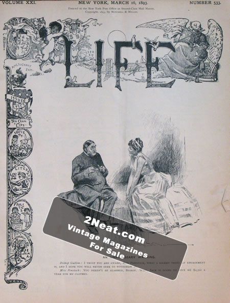 Life Magazine – March 16, 1893
