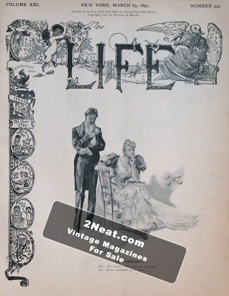 Life Magazine – March 23, 1893