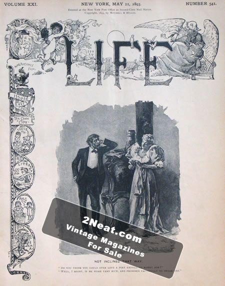 Life Magazine – May 11, 1893