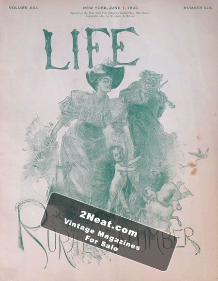 Life Magazine – June 1, 1893