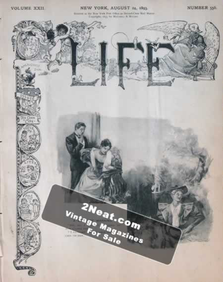 Life Magazine – August 24, 1893