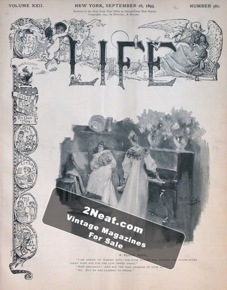 Life Magazine – September 28, 1893