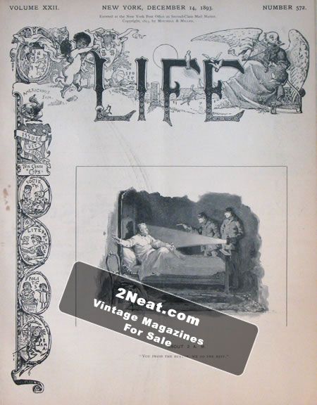 Life Magazine – December 14, 1893