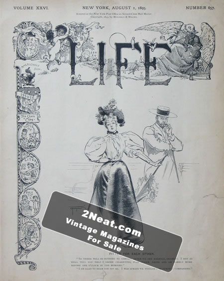 Life Magazine – August 1, 1895