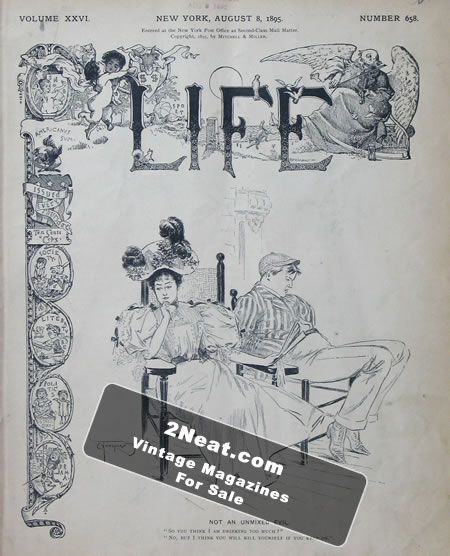 Life Magazine – August 8, 1895