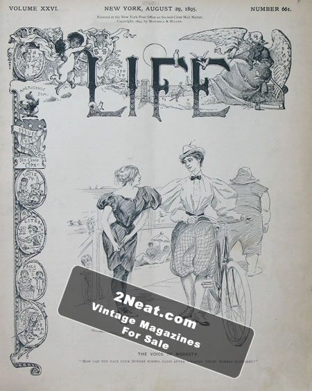 Life Magazine – August 29, 1895