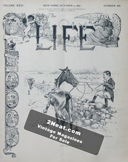 Life Magazine – October 3, 1895
