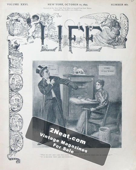 Life Magazine – October 10, 1895