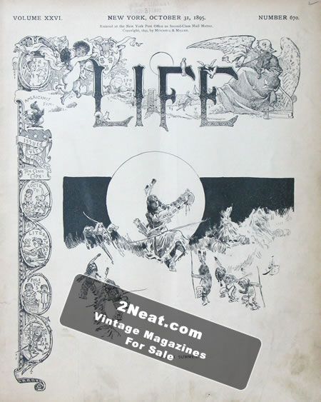Life Magazine – October 31, 1895
