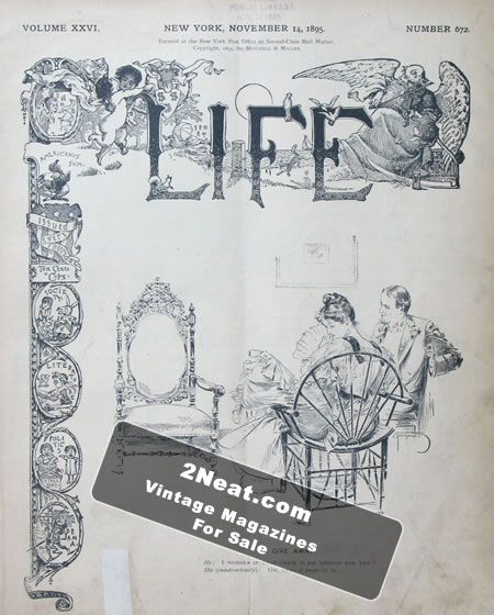 Life Magazine – November 14, 1895