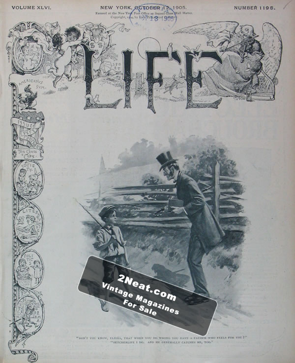Life Magazine – October 12, 1905