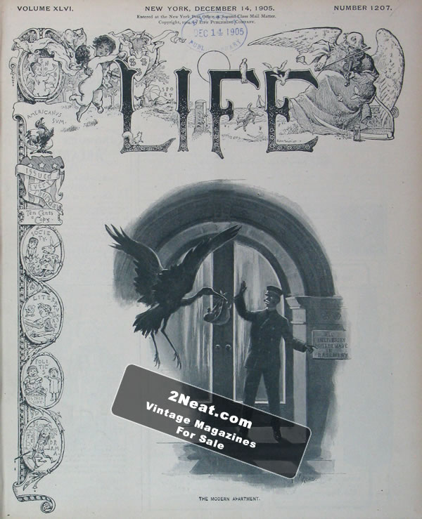 Life Magazine – December 14, 1905