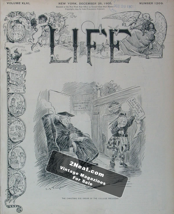 Life Magazine – December 28, 1905