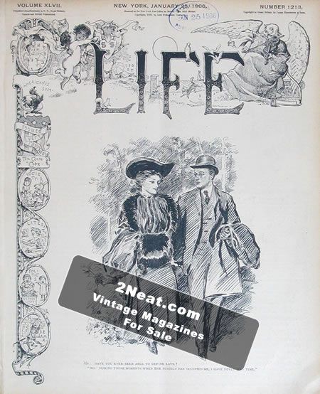 Life Magazine - January 25, 1906