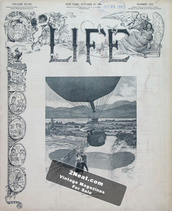 Life Magazine – October 25, 1906