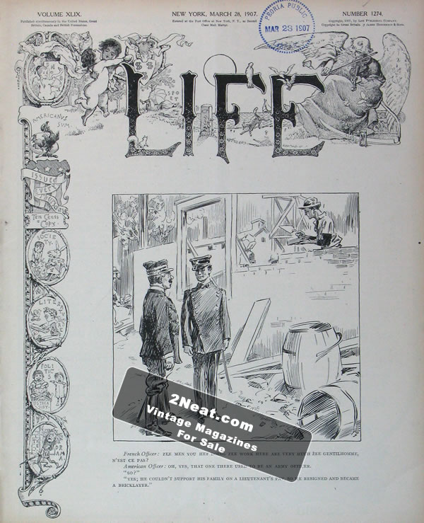 Life Magazine – March 28, 1907