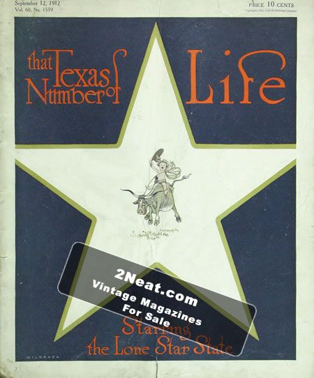 Life Magazine – September 12, 1912