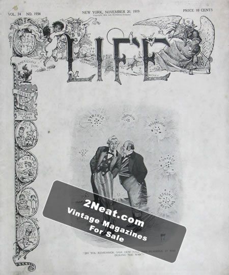 Life Magazine – November 20, 1919