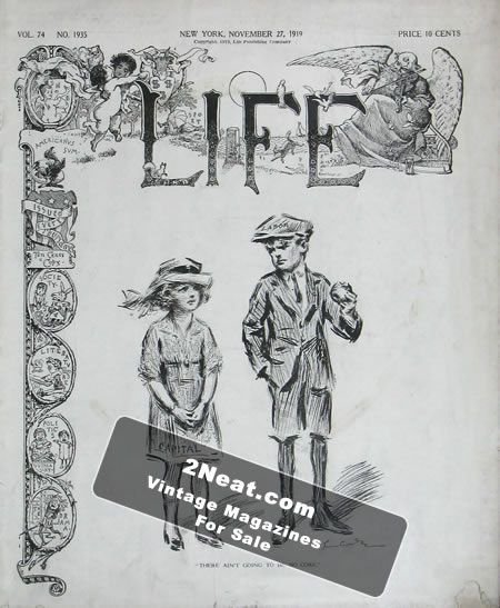 Life Magazine – November 27, 1919