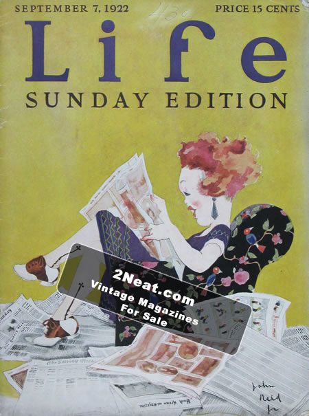 Life Magazine – September 7, 1922