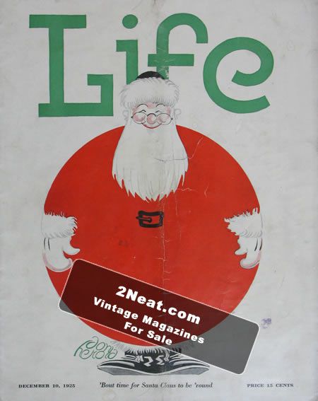 Life Magazine – December 10, 1925