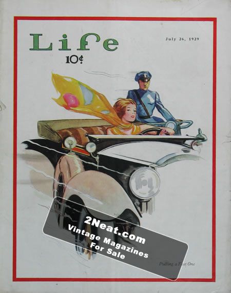 Life Magazine – July 26, 1929
