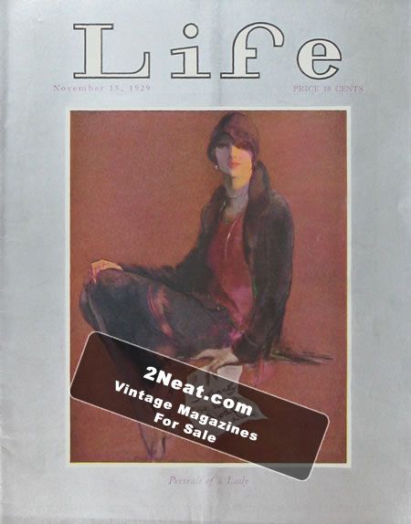 Life Magazine – November 15, 1929