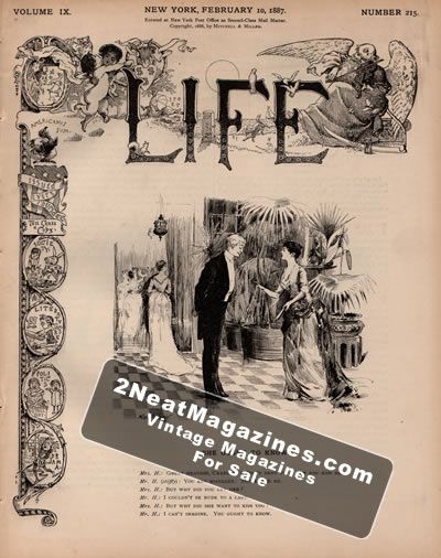 Life Magazine - February 10, 1887