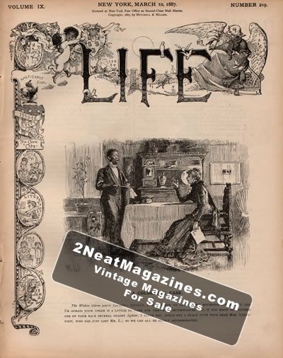Life Magazine - March 10, 1887