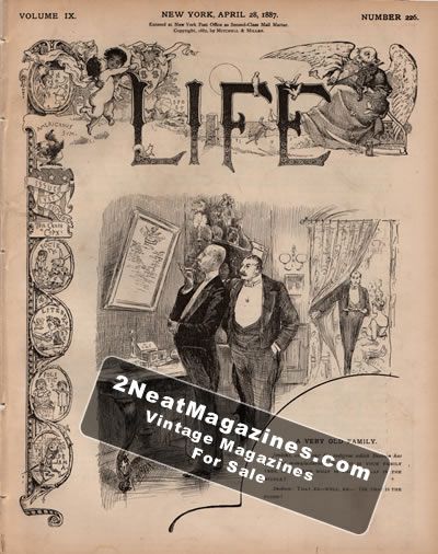 Life Magazine - April 28, 1887