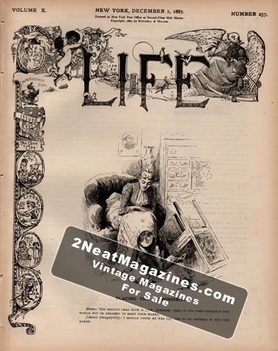 Life Magazine - December 1, 1887