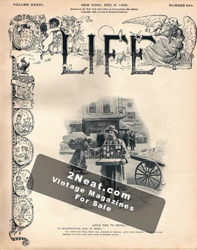 Life Magazine - December 6, 1900
